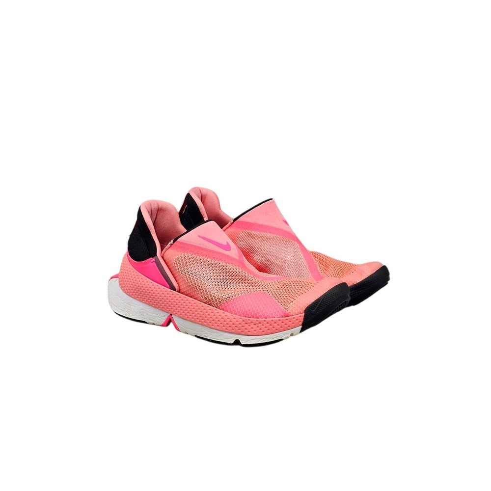 Nike Men's Size 7.5 Go Flyease Pink Gaze Hyper Black Sneakers Shoes DZ4860-600